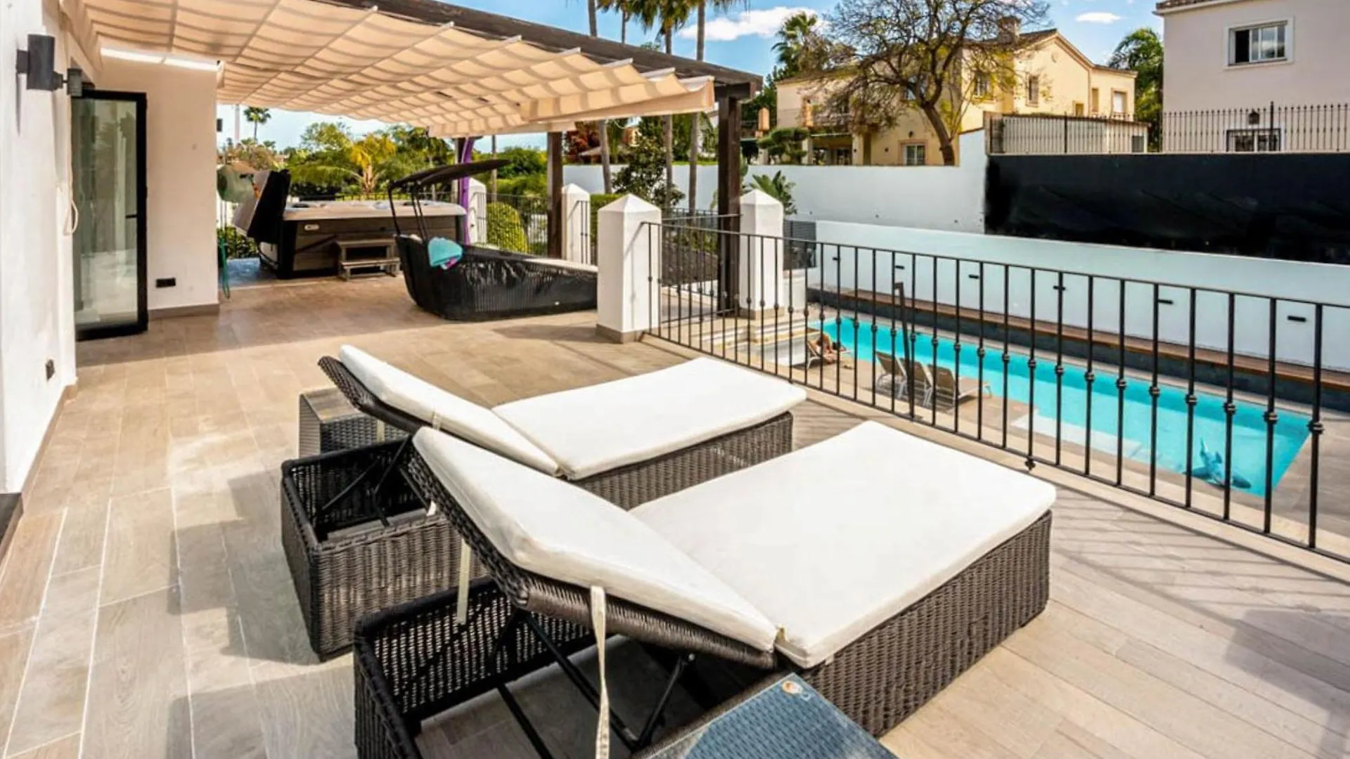Villa New Zacaluca Pool Sauna & Gym Marbella Spain