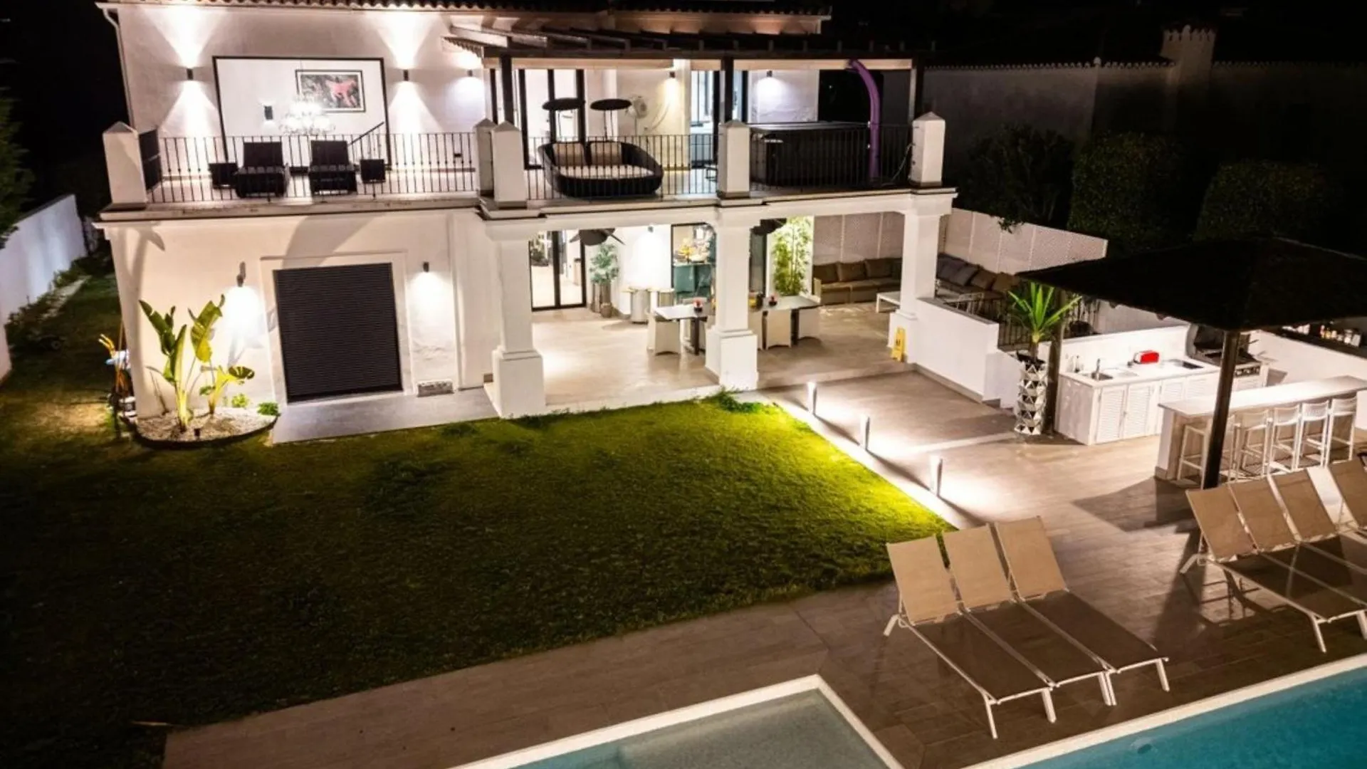 Villa New Zacaluca Pool Sauna & Gym Marbella Spain